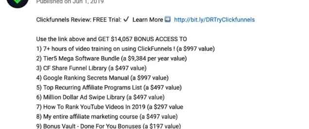 Affiliate Marketing on YouTube