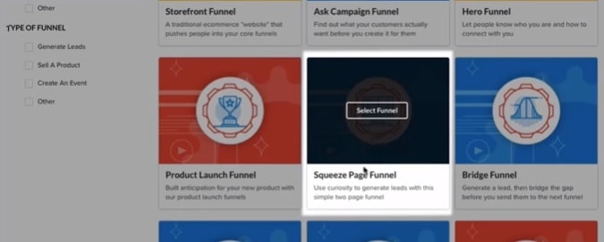 lead funnel templates