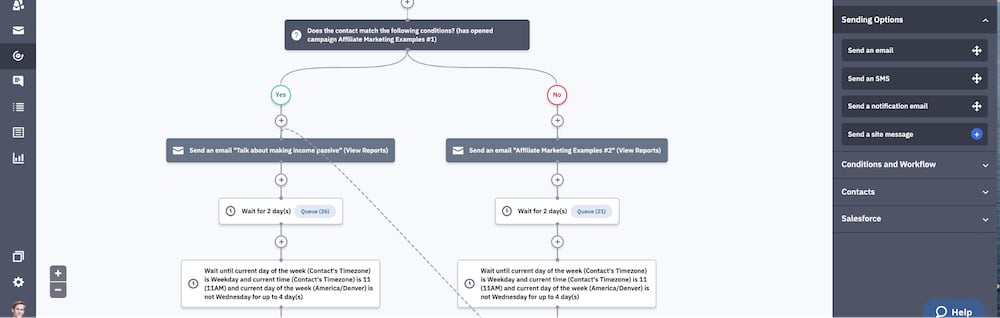 build an email automation