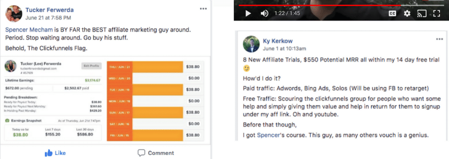 Affiliate Secrets Testimonials 2