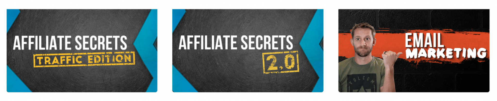 bundle of 3 affiliate marketing courses