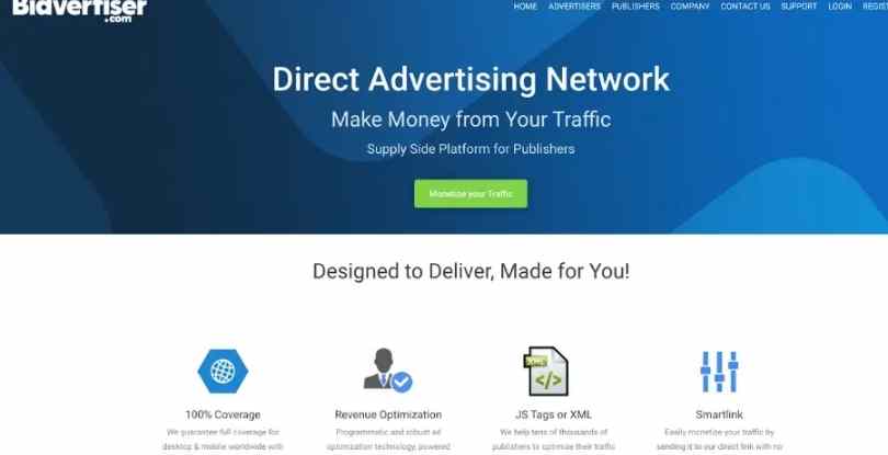 Bidvertiser Highest paying pay per click affiliate programs