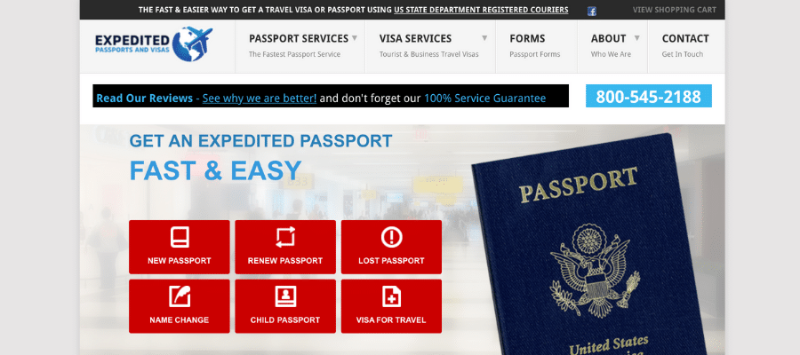 Expedited Passports and Visas