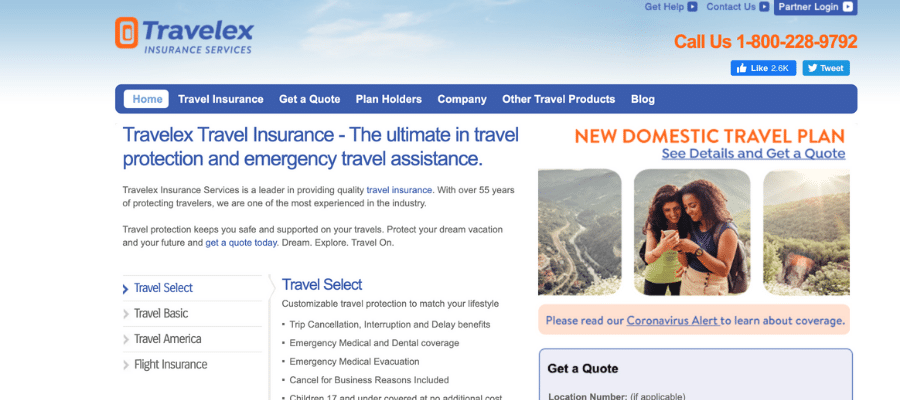 Travelex travel insurance affiliate programs