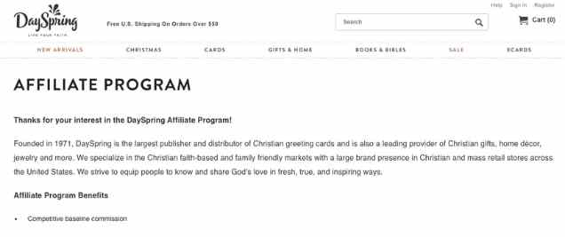  Christian affiliate program