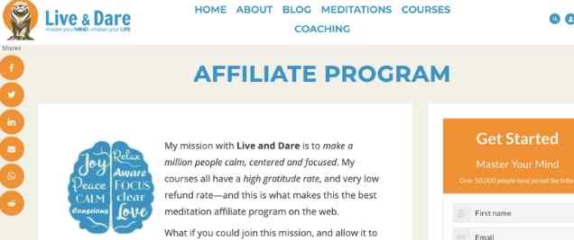 spiritual course affiliate program