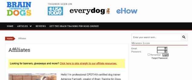 dog affiliate programs