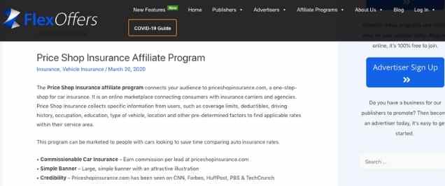 insurance affiliate programs