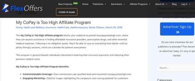 insurance affiliate programs