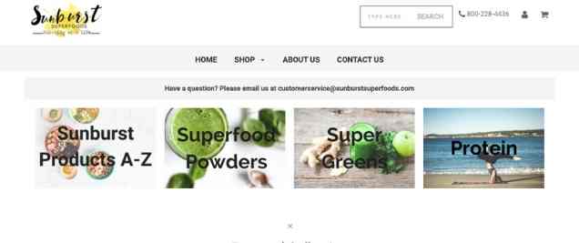 Sunburst Superfoods Vegan Affiliate Program