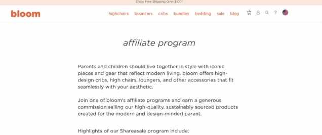 Bloom Baby Affiliate Program