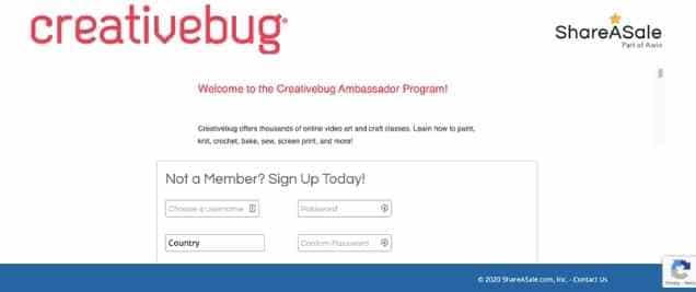 Creativebug Affiliate Program