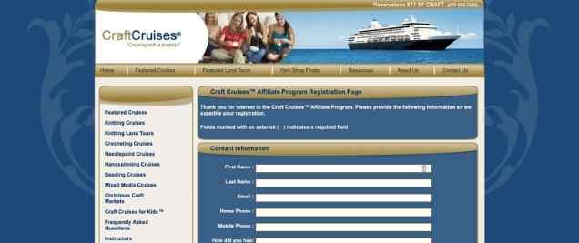 Craft Cruises Affiliate Program