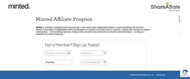 Minted Affiliate Program