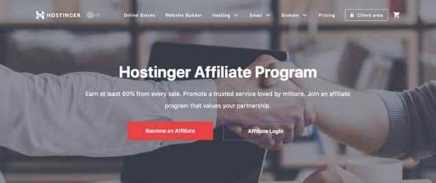 Hostinger Affiliate Program