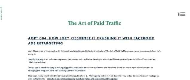 The Art of Paid Traffic