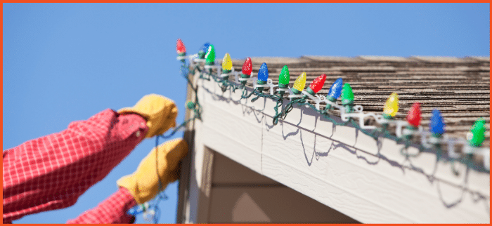 Hang Christmas Lights