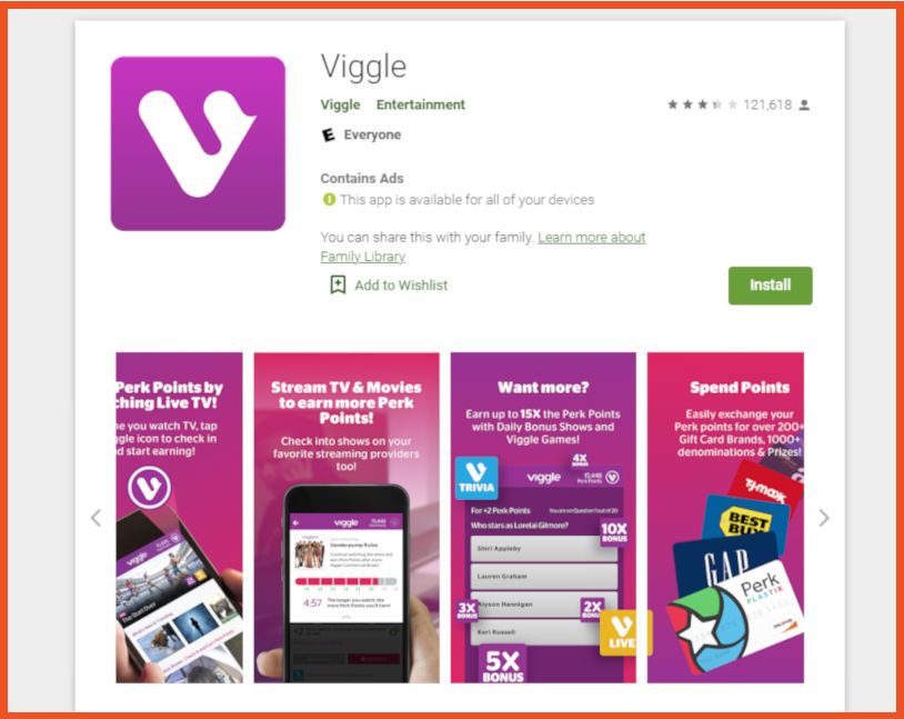 Make money watching videos - Viggle