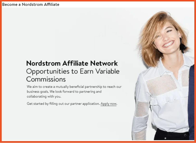 Luxury Affiliate Programs - Nordstrom